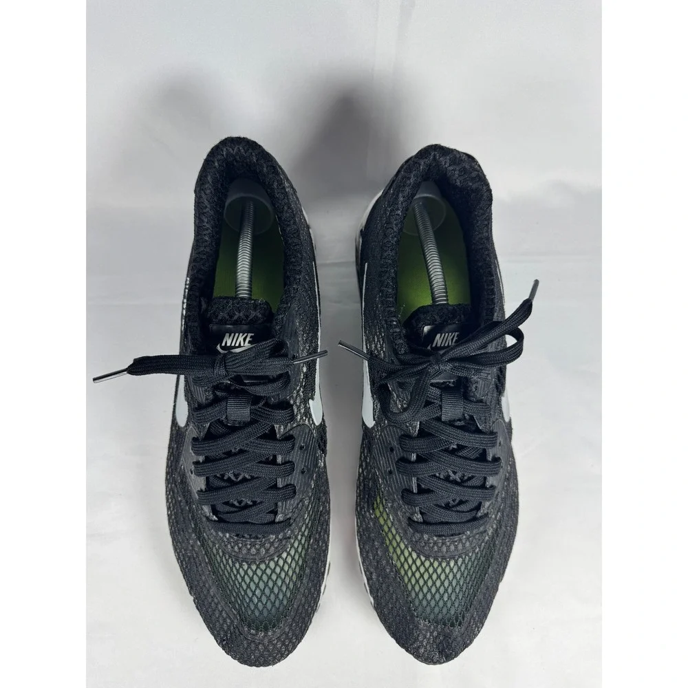 Nike Air Max 90 Ultra BR Plus 810170-002 Men 12 Sneaker Black Volt Running Shoes